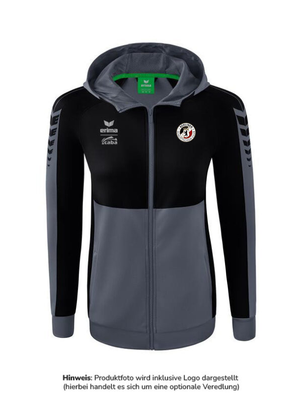 Six Wings Trainingsjacke mit Kapuze-Damen – Bild 5