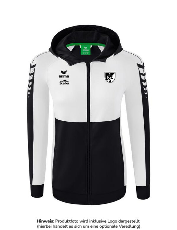 Six Wings Trainingsjacke mit Kapuze-Damen – Bild 2