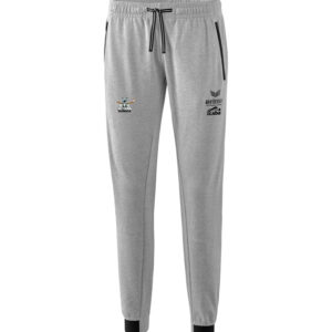 hellgrau melange/schwarz