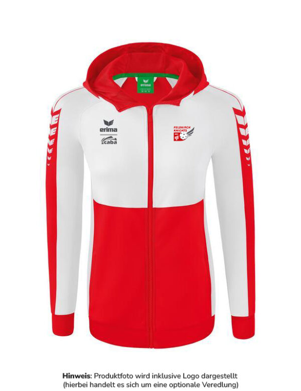 Six Wings Trainingsjacke mit Kapuze-Damen – Bild 3