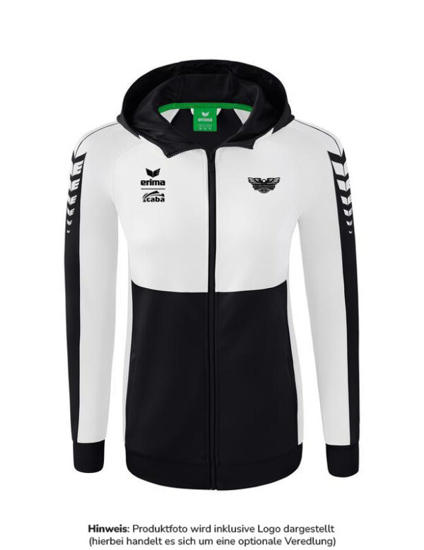 Six Wings Trainingsjacke mit Kapuze-Damen – Bild 6