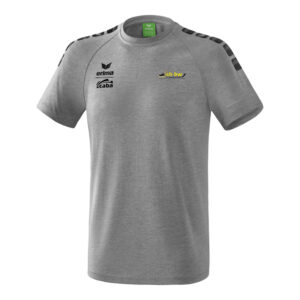 grau melange/schwarz