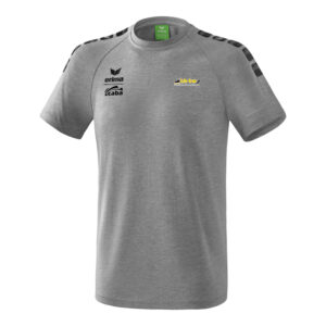 grau melange/schwarz