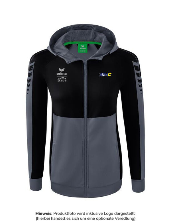 Six Wings Trainingsjacke mit Kapuze-Damen – Bild 3