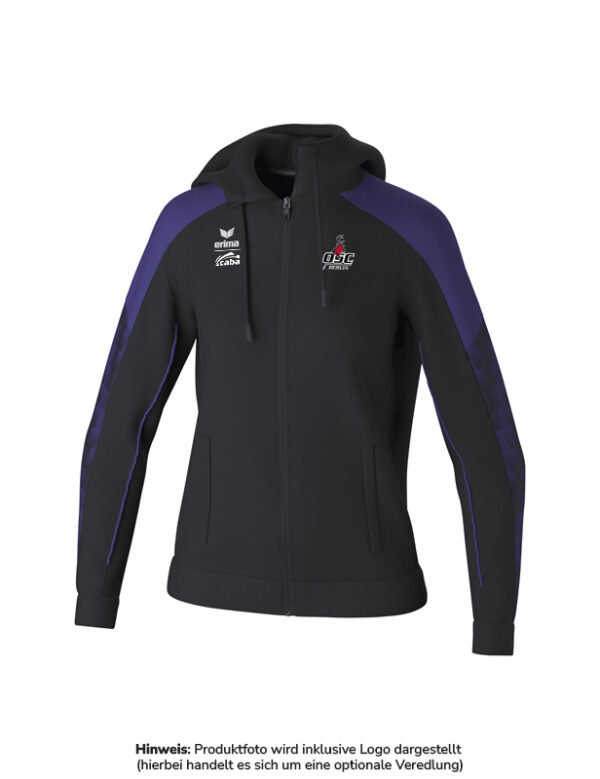 EVO STAR Trainingsjacke mit Kapuze-Damen – Bild 4