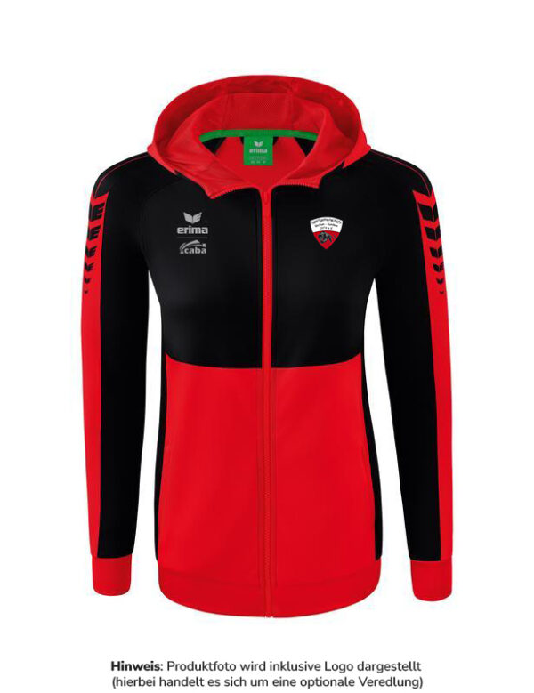 Six Wings Trainingsjacke mit Kapuze-Damen – Bild 4