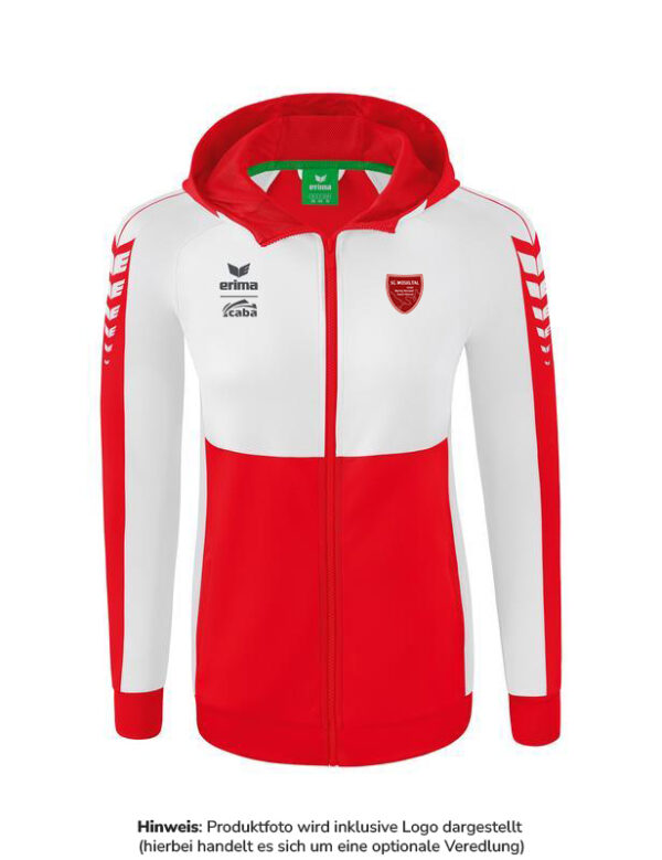 Six Wings Trainingsjacke mit Kapuze-Damen – Bild 3