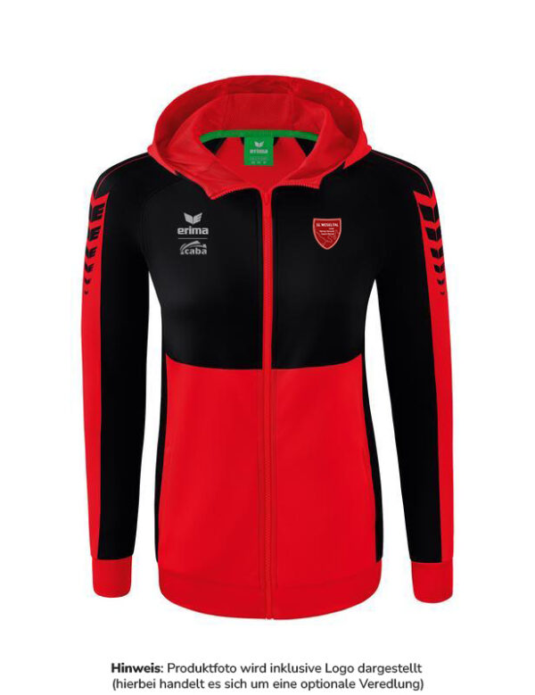 Six Wings Trainingsjacke mit Kapuze-Damen – Bild 4