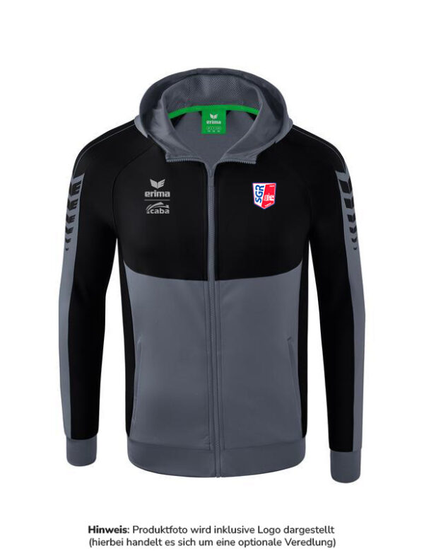 Six Wings Trainingsjacke mit Kapuze – Bild 5
