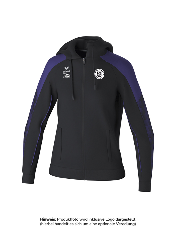 EVO STAR Trainingsjacke mit Kapuze-Damen – Bild 2