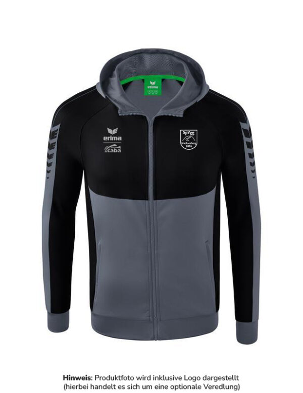 Six Wings Trainingsjacke mit Kapuze – Bild 2