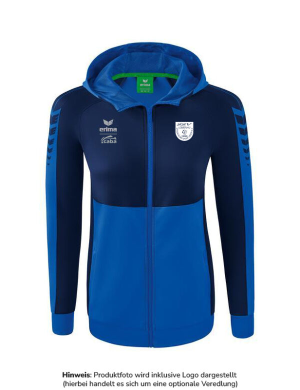 Six Wings Trainingsjacke mit Kapuze-Damen – Bild 2