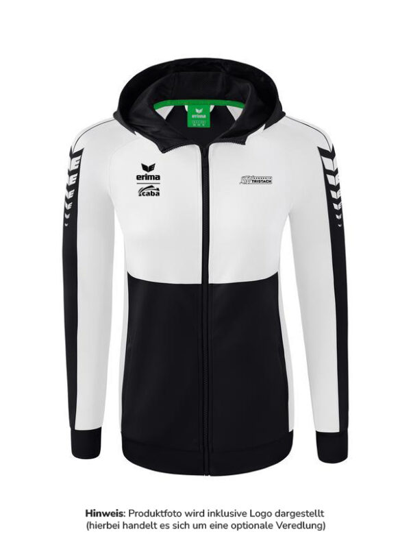 Six Wings Trainingsjacke mit Kapuze-Damen – Bild 4