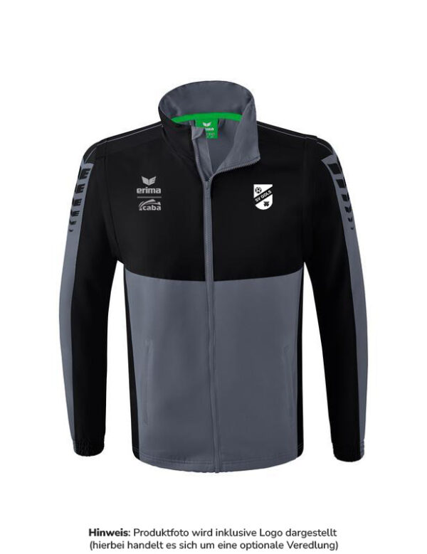 Six Wings Jacke mit abnehmbaren Ärmeln