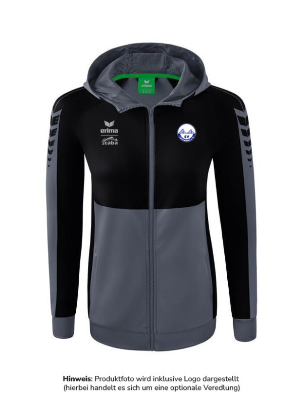 Six Wings Trainingsjacke mit Kapuze-Damen – Bild 3