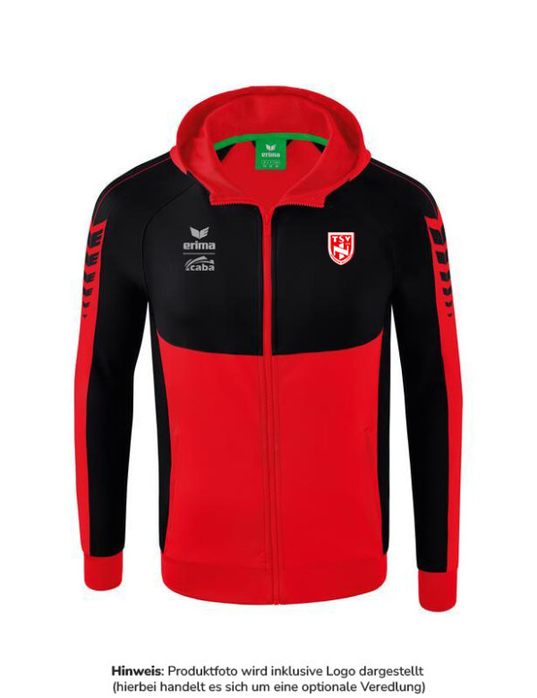 Six Wings Trainingsjacke mit Kapuze – Bild 4